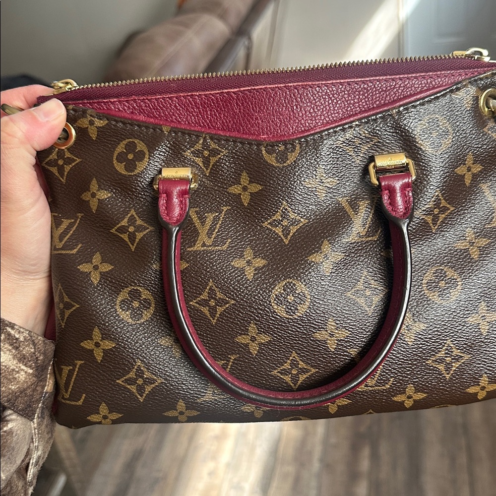 Louis Vuitton monogram Pallas BB Raisin/Plum bag only - Picture 15 of 17